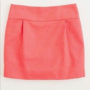 Coral Jcrew miniskirt